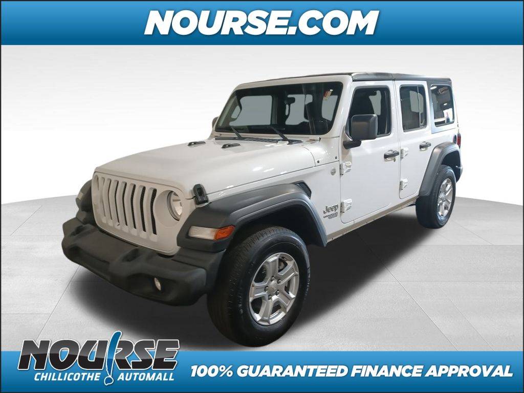 2021 Jeep Wrangler Sport S — SUV — 80,183 mi — Chillicothe, OH