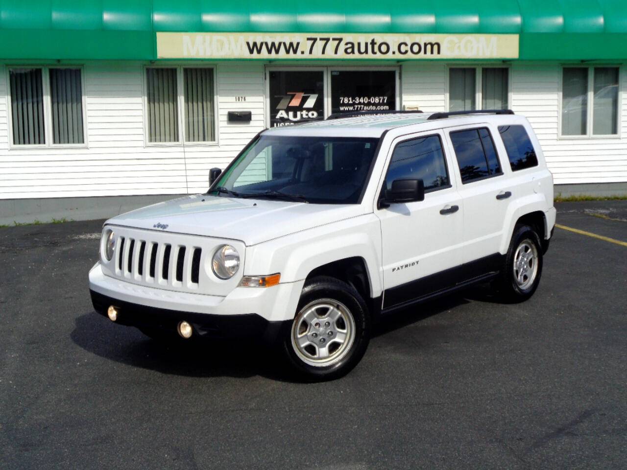 2016 Jeep Patriot Sport — SUV — 57,837 mi — South Weymouth, MA