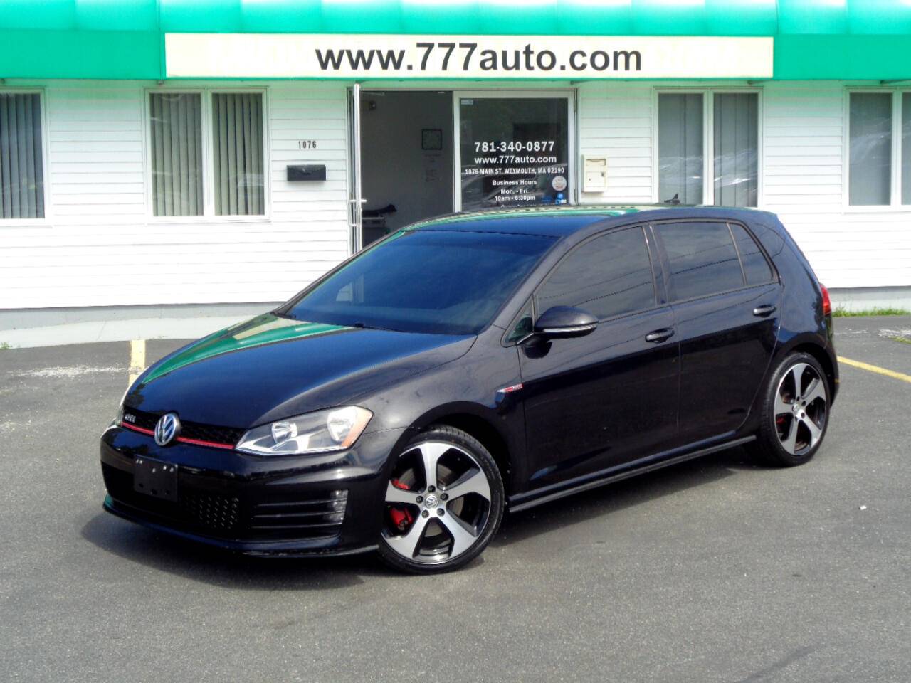 2016 Volkswagen Golf GTI S — Hatchback — 34,599 mi — South Weymouth, MA