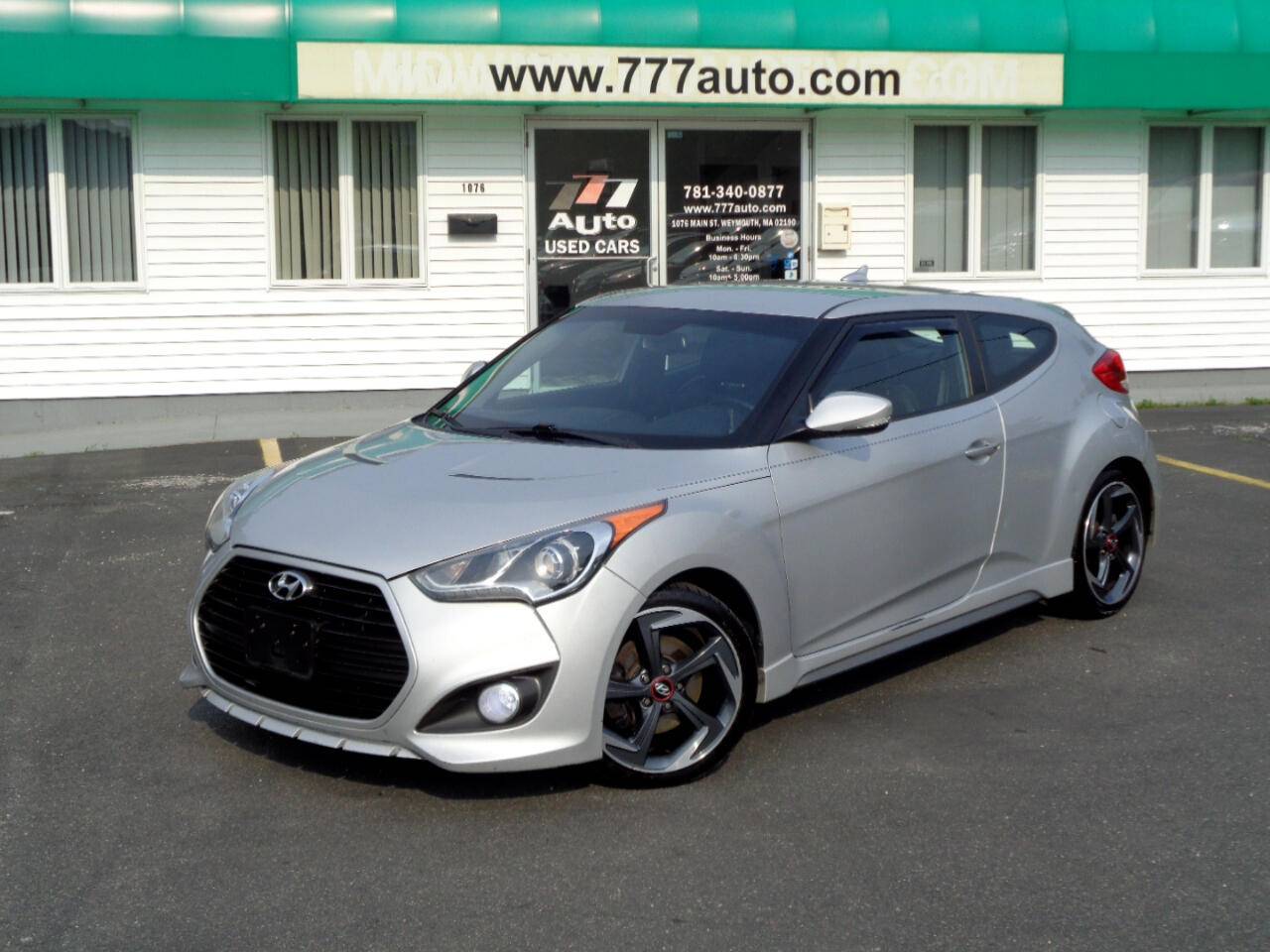2013 Hyundai Veloster Turbo — Hatchback — 146,474 mi — South Weymouth, MA