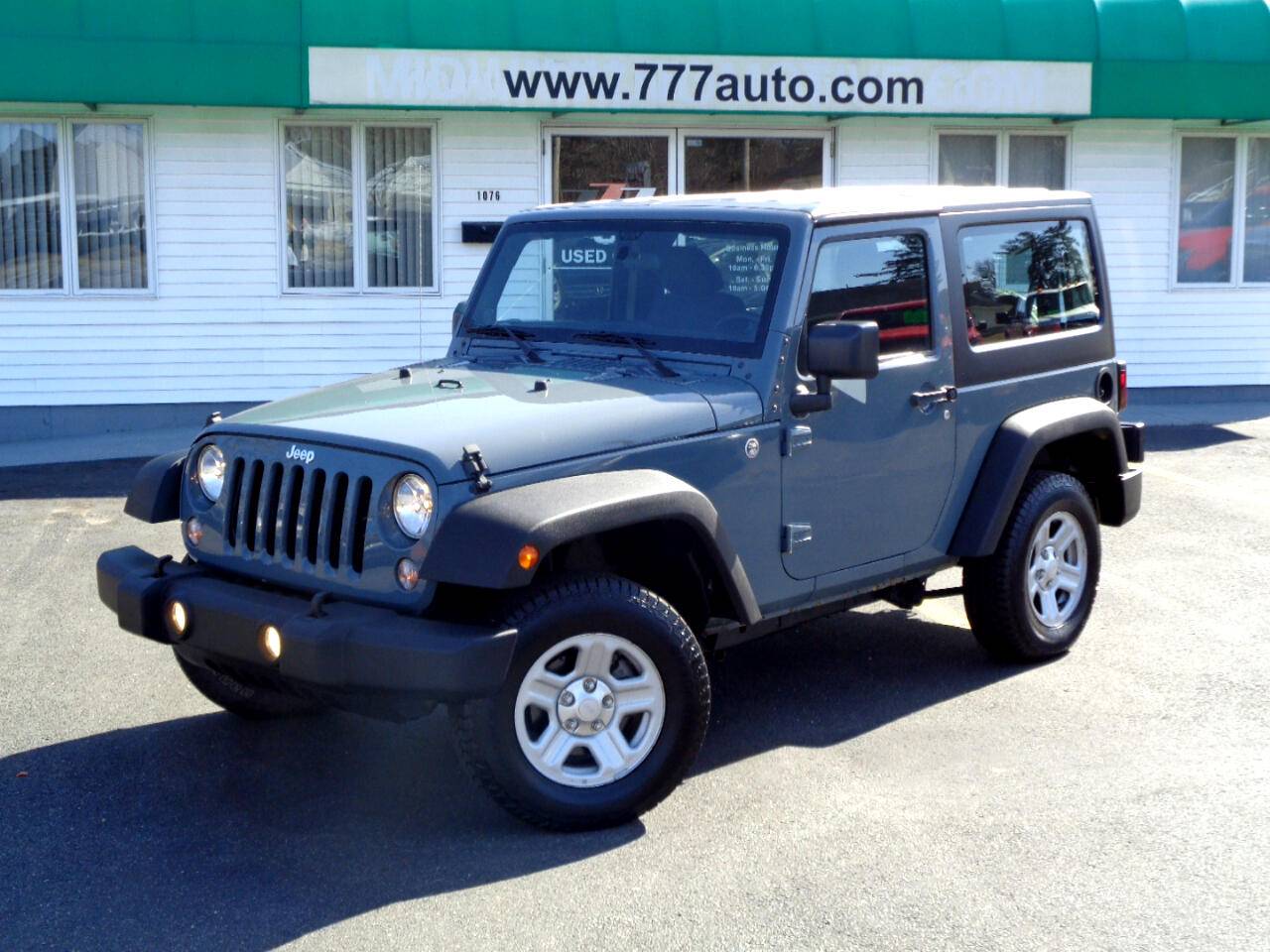 2014 Jeep Wrangler Sport — SUV — 38,012 mi — South Weymouth, MA
