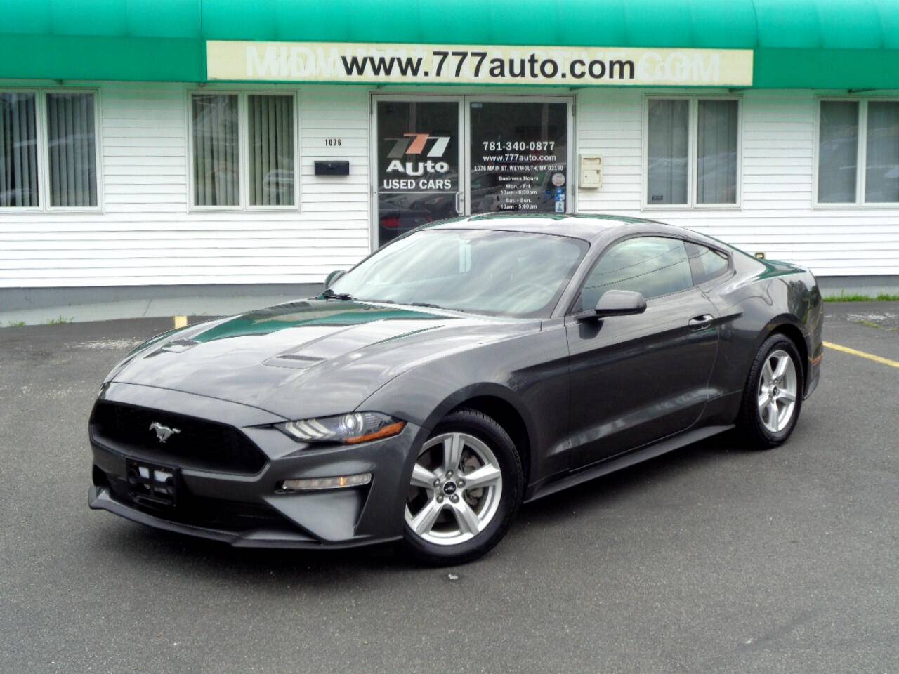 2018 Ford Mustang EcoBoost — Coupe — 37,222 mi — South Weymouth, MA