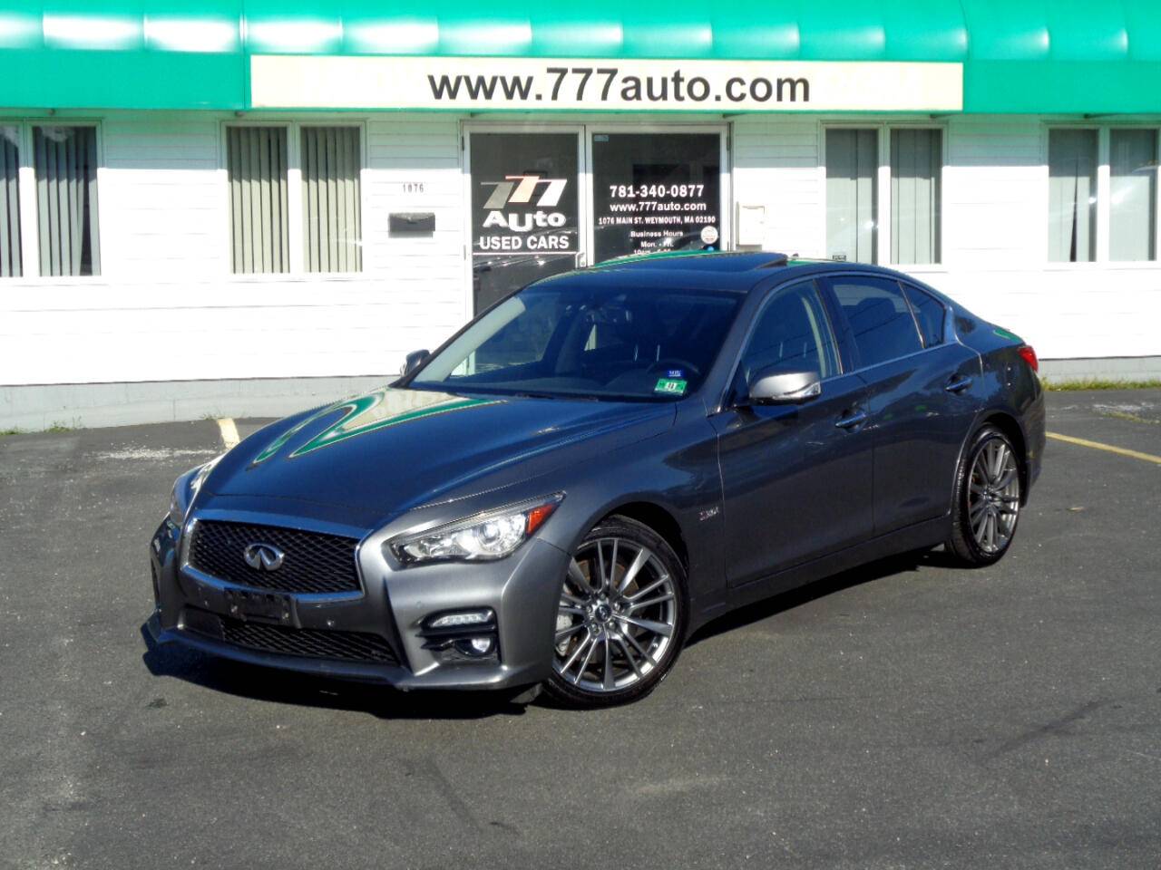 2016 INFINITI Q50 3.0t RED SPORT 400 — Sedan — 55,319 mi — South Weymouth, MA