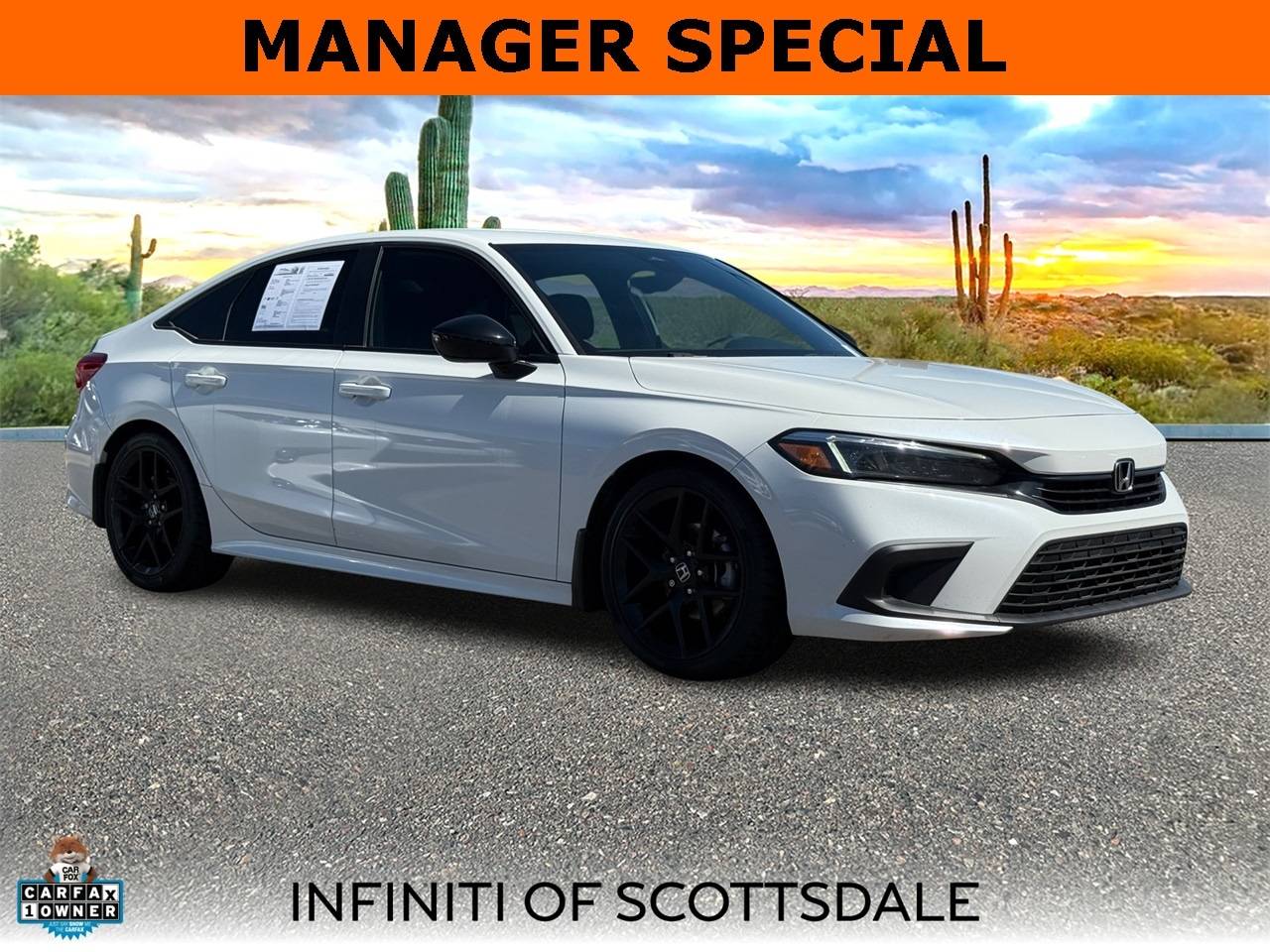2023 Honda Civic Sport — Sedan — 62,802 mi — Scottsdale, AZ