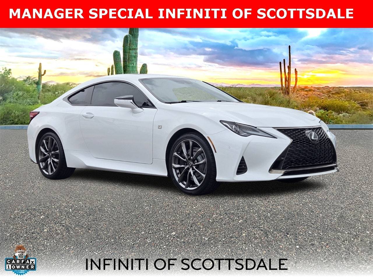 2020 Lexus RC RC 300 F Sport — Coupe — 26,412 mi — Scottsdale, AZ