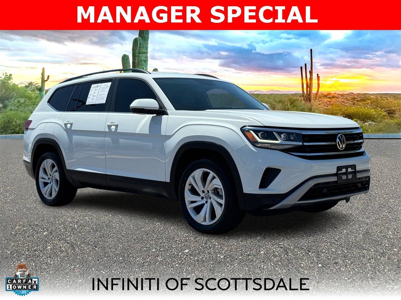 2022 Volkswagen Atlas SE with Technology — SUV — 36,457 mi — Scottsdale, AZ