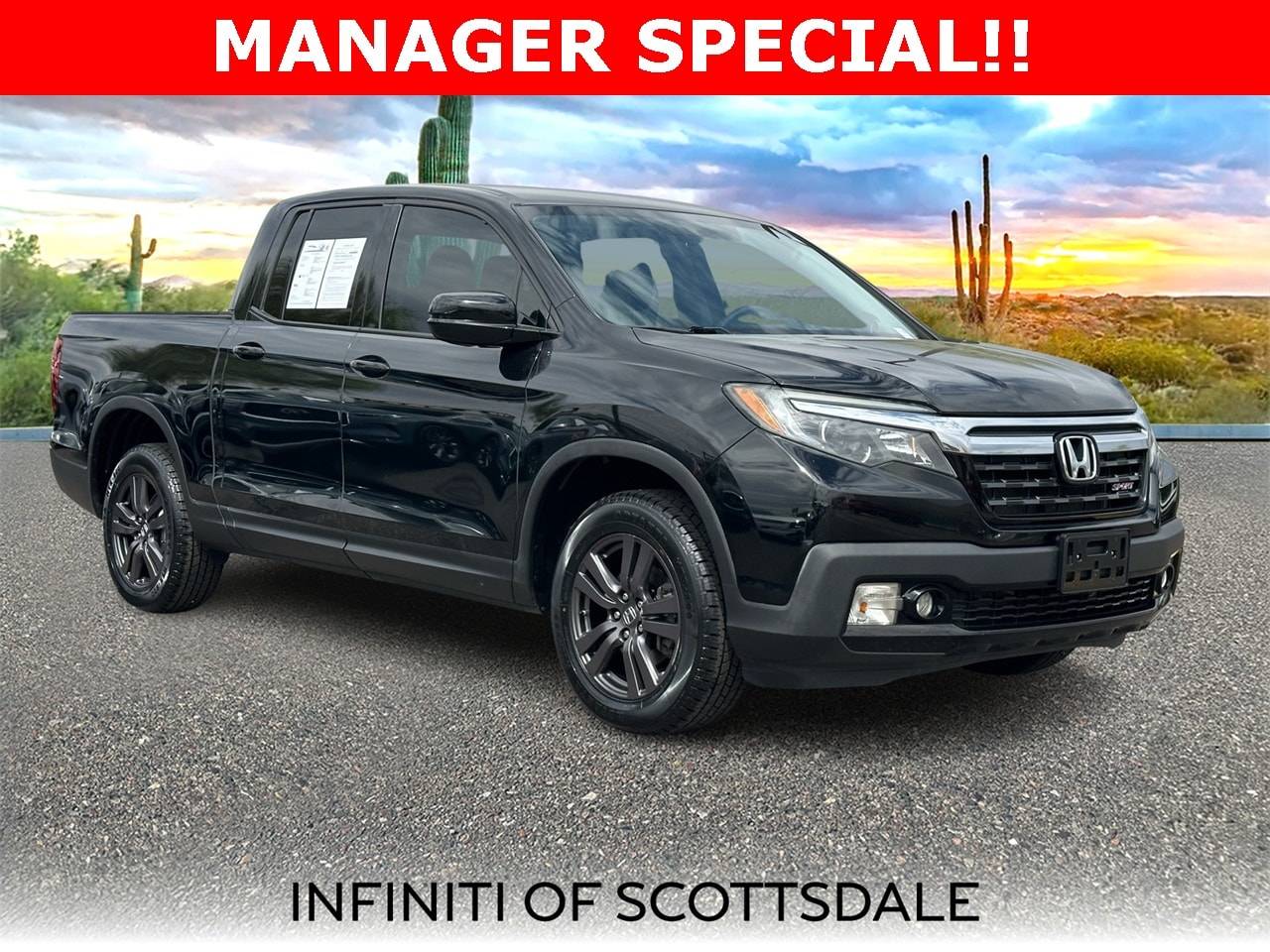2019 Honda Ridgeline Sport — Pickup Truck — 105,522 mi — Scottsdale, AZ