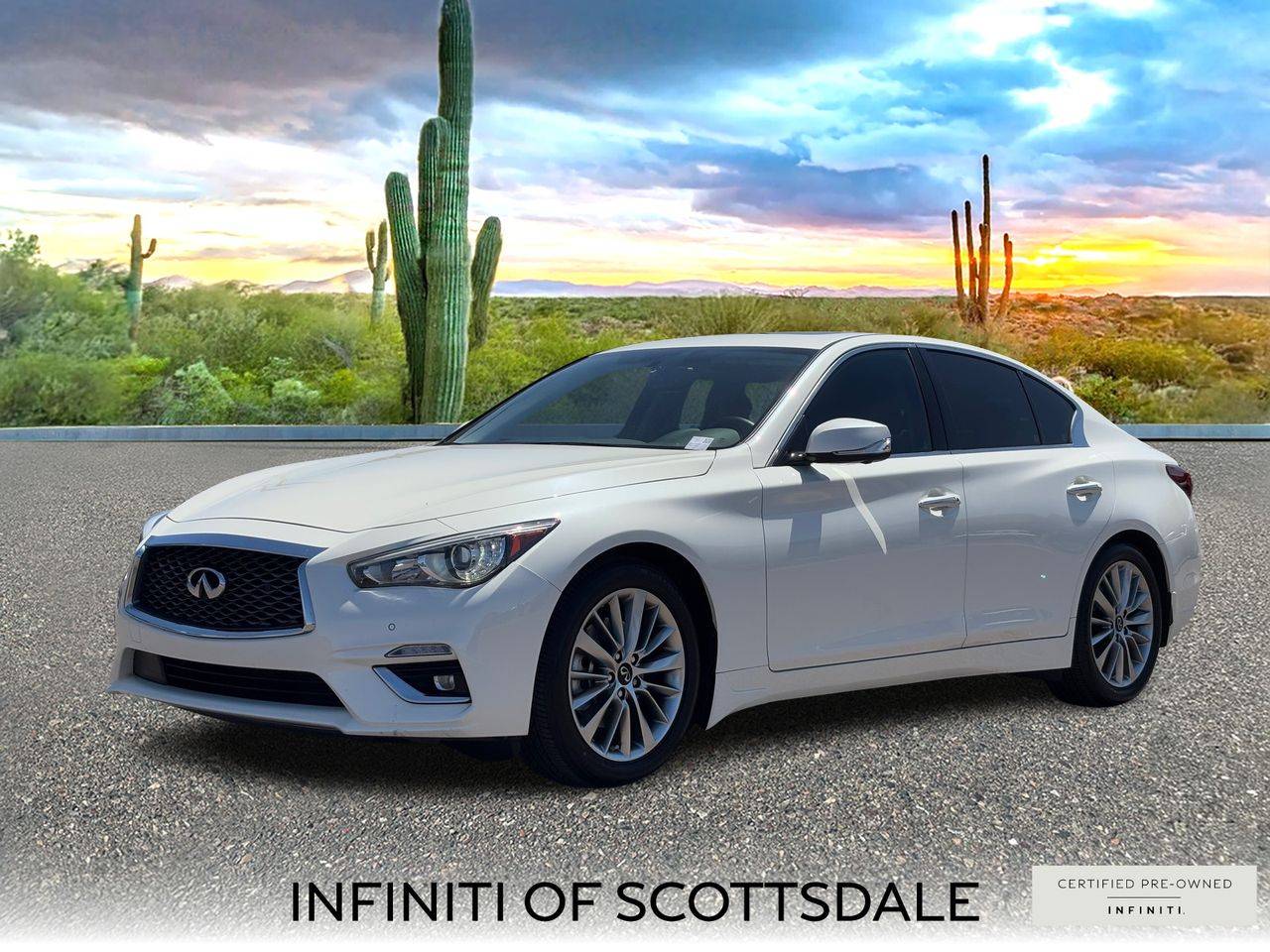 2023 INFINITI Q50 LUXE — Sedan — 30,317 mi — Scottsdale, AZ