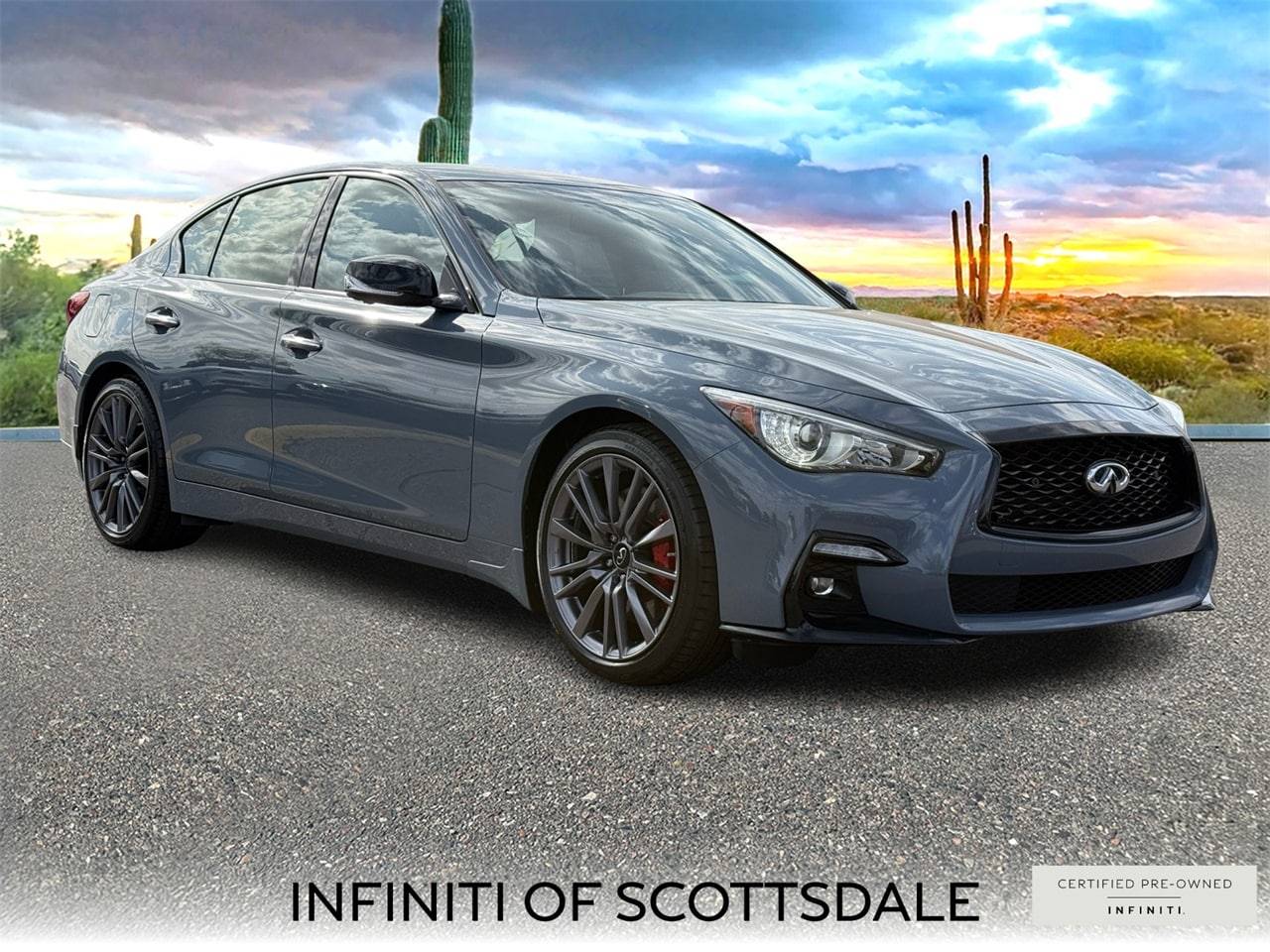 2024 INFINITI Q50 RED SPORT 400 — Sedan — 5,525 mi — Scottsdale, AZ