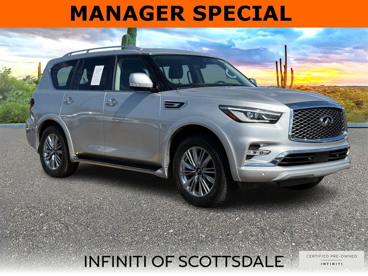 2020 INFINITI QX80 LUXE — SUV — 96,653 mi — Scottsdale, AZ