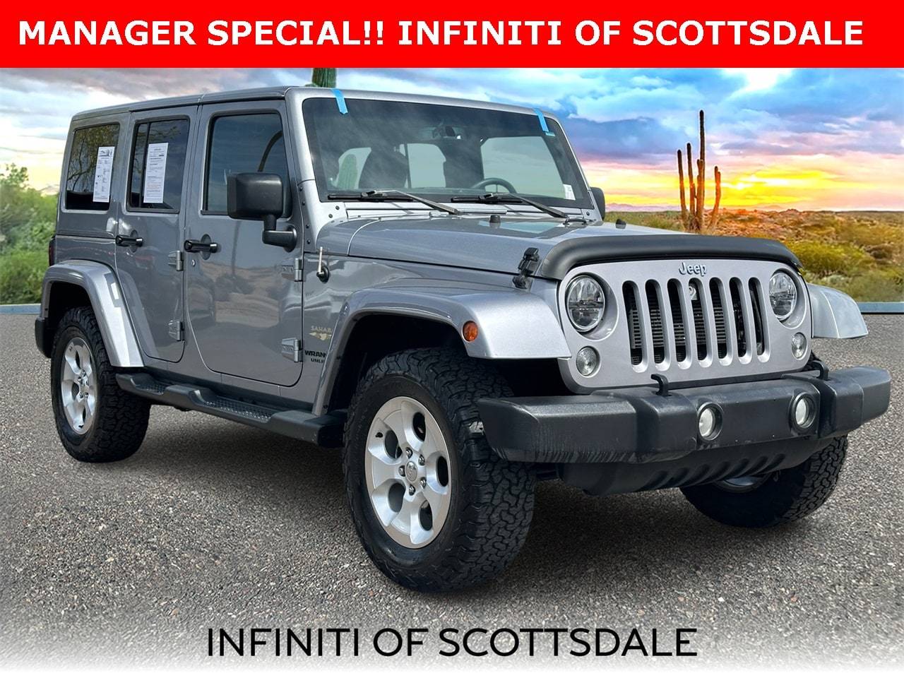 2014 Jeep Wrangler Sahara — SUV — 109,976 mi — Scottsdale, AZ