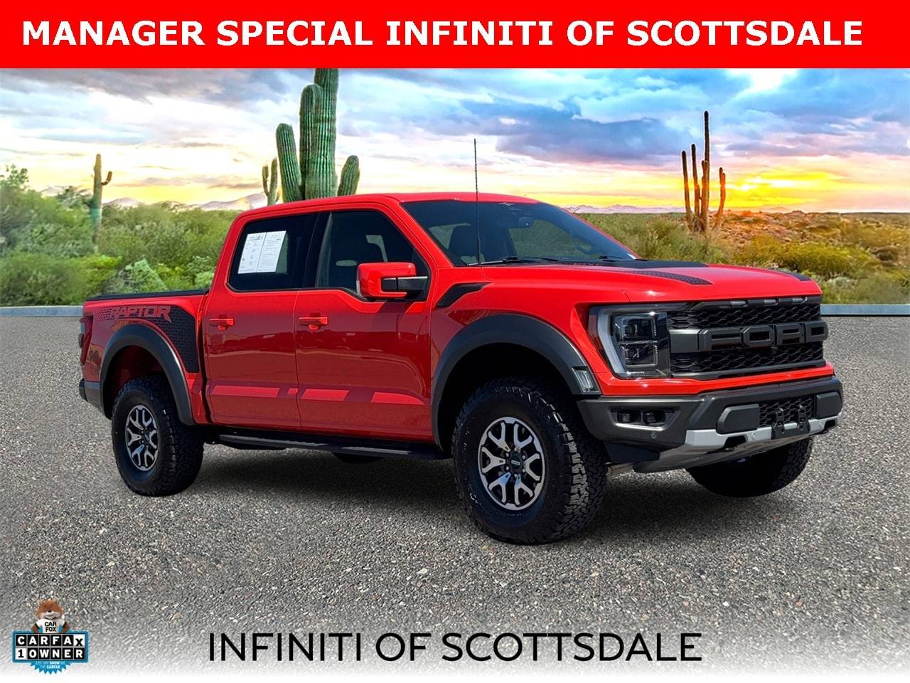 2023 Ford F-150 Raptor — Pickup Truck — 12,436 mi — Scottsdale, AZ