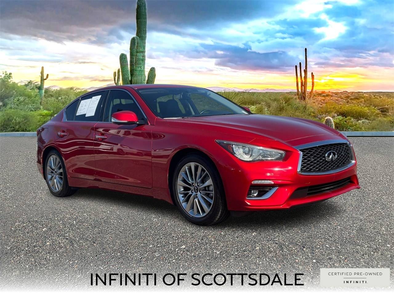 2021 INFINITI Q50 3.0t LUXE — Sedan — 48,799 mi — Scottsdale, AZ