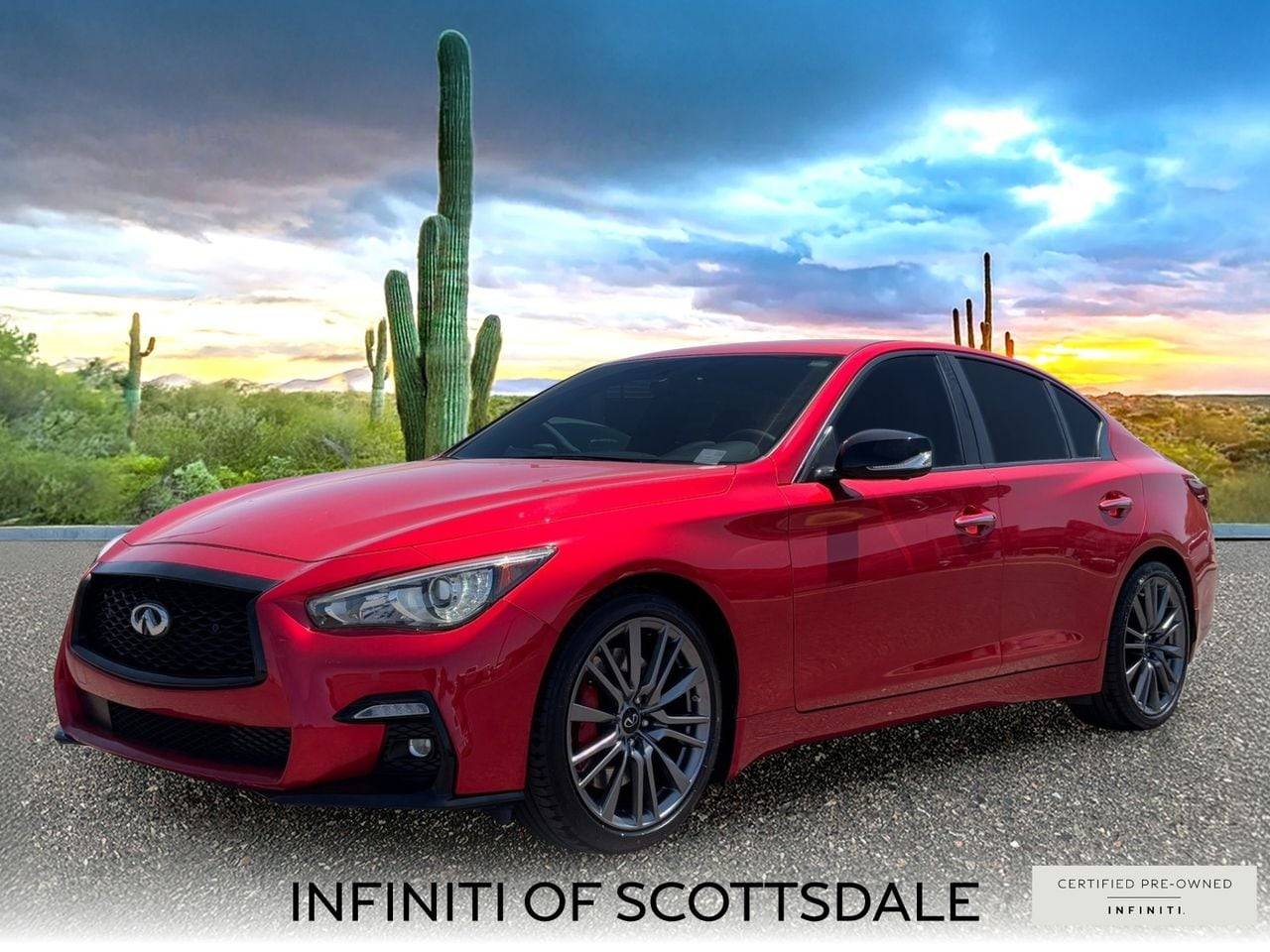 2023 INFINITI Q50 RED SPORT 400 — Sedan — 15,932 mi — Scottsdale, AZ