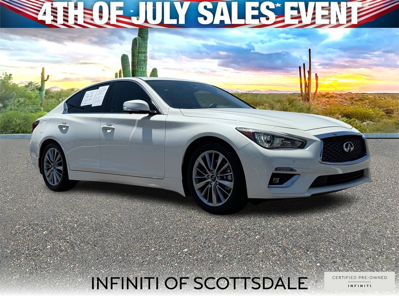 2024 INFINITI Q50 LUXE — Sedan — 9,689 mi — Scottsdale, AZ