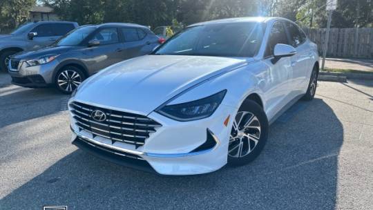 2021 Hyundai Sonata Hybrid Blue — Sedan — 45,106 mi — Seffner, FL