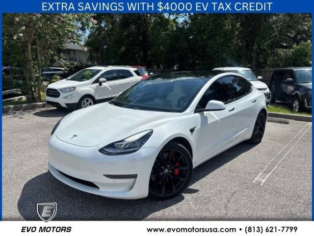 2020 Tesla Model 3 Performance — Sedan — 59,254 mi — Seffner, FL