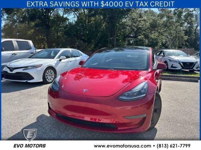 2021 Tesla Model 3 Standard Range Plus — Sedan — 49,532 mi — Seffner, FL