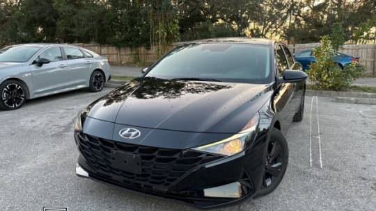 2022 Hyundai Elantra Hybrid Blue — Sedan — 26,360 mi — Seffner, FL
