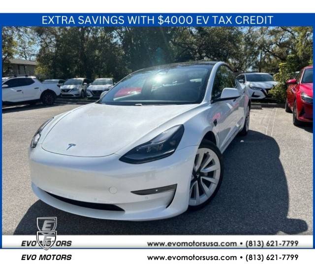 2021 Tesla Model 3 Long Range — Sedan — 58,059 mi — Seffner, FL