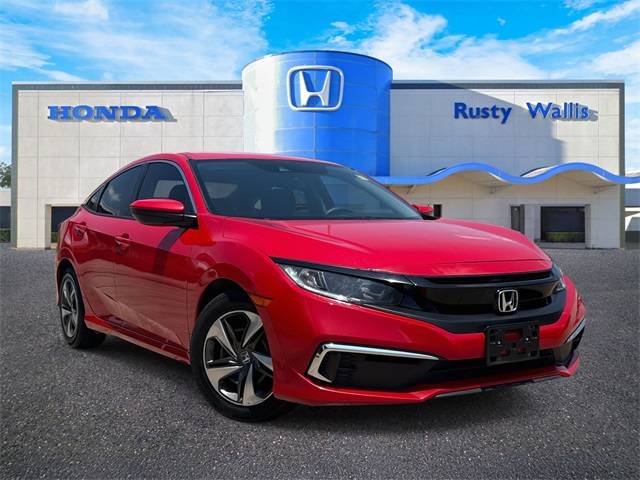 2021 Honda Civic LX — Sedan — 75,013 mi — Dallas, TX