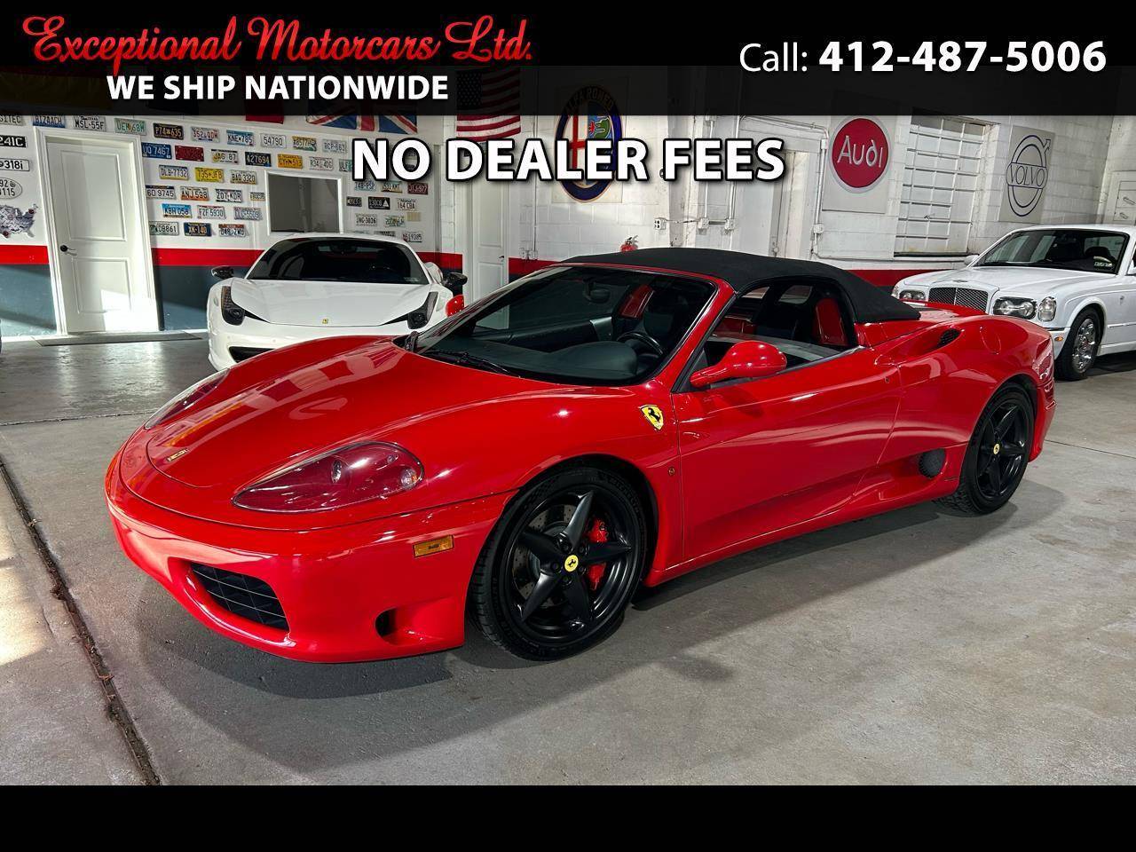 2004 Ferrari 360 Spider — Convertible — 15,555 mi — Glenshaw, PA