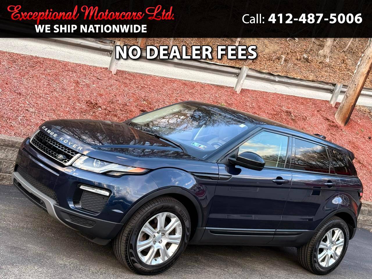 2017 Land Rover Range Rover Evoque SE — SUV — 74,200 mi — Glenshaw, PA