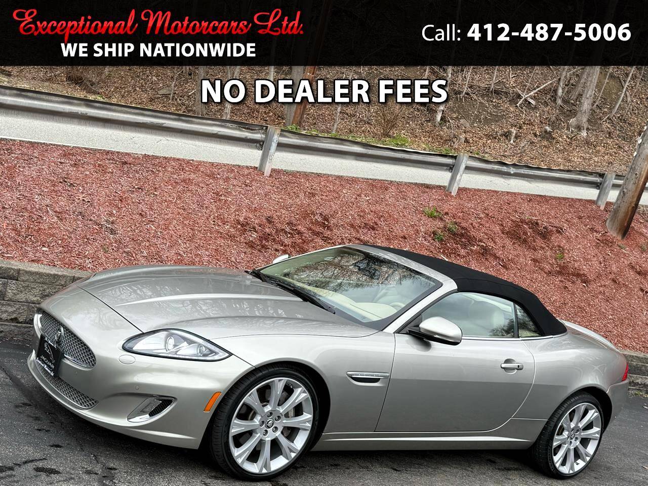 2013 Jaguar XK Standard — Convertible — 39,736 mi — Glenshaw, PA