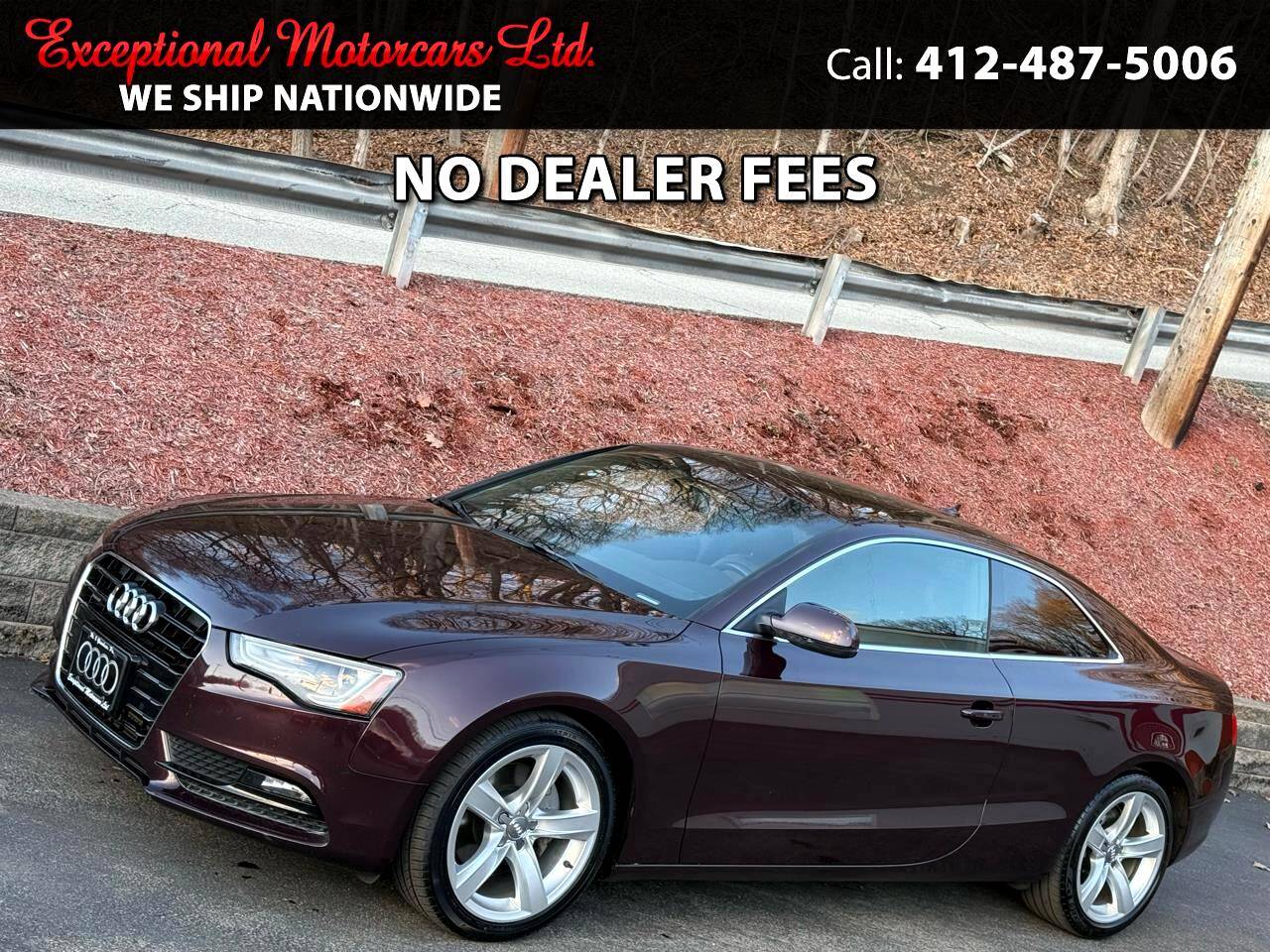 2014 Audi A5 Premium Plus — Coupe — 60,764 mi — Glenshaw, PA