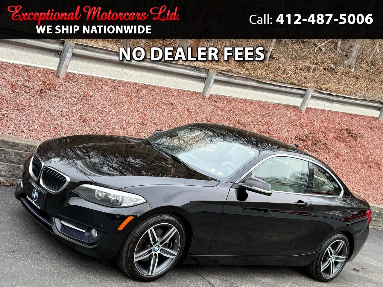 2017 BMW 2 Series 230i — Coupe — 84,868 mi — Glenshaw, PA