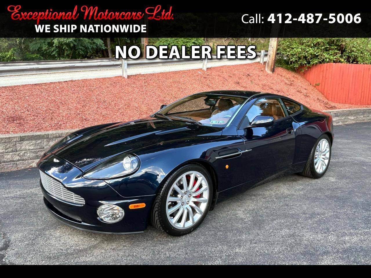 2003 Aston Martin Vanquish Standard — Coupe — 12,500 mi — Glenshaw, PA
