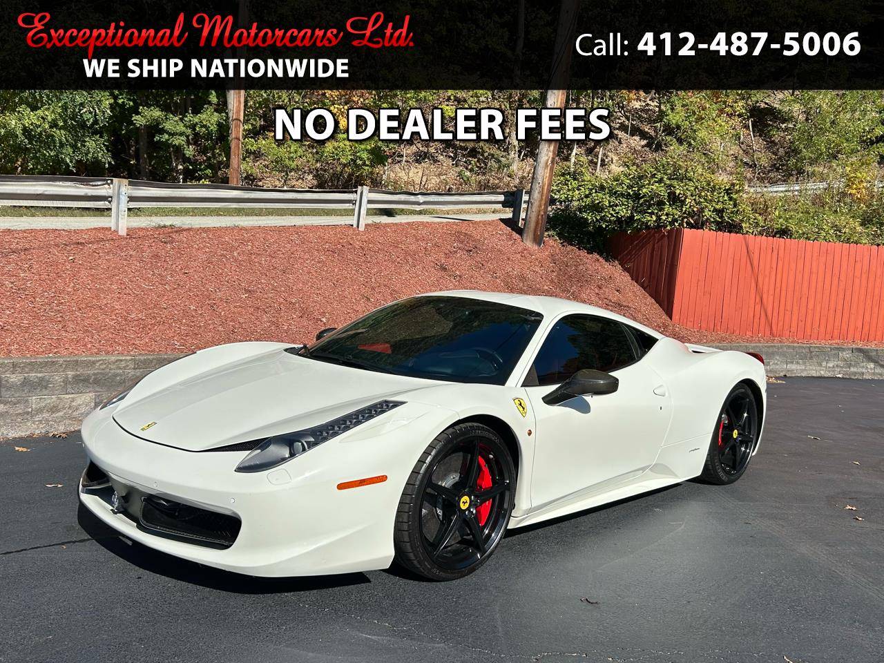 2014 Ferrari 458 Italia Italia — Coupe — 23,500 mi — Glenshaw, PA
