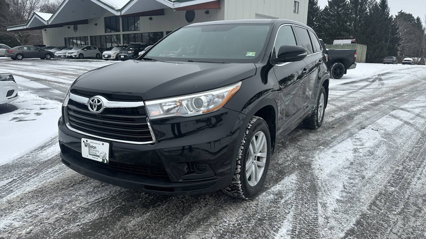 2015 Toyota Highlander LE V6 — SUV — 133,393 mi — South Burlington, VT