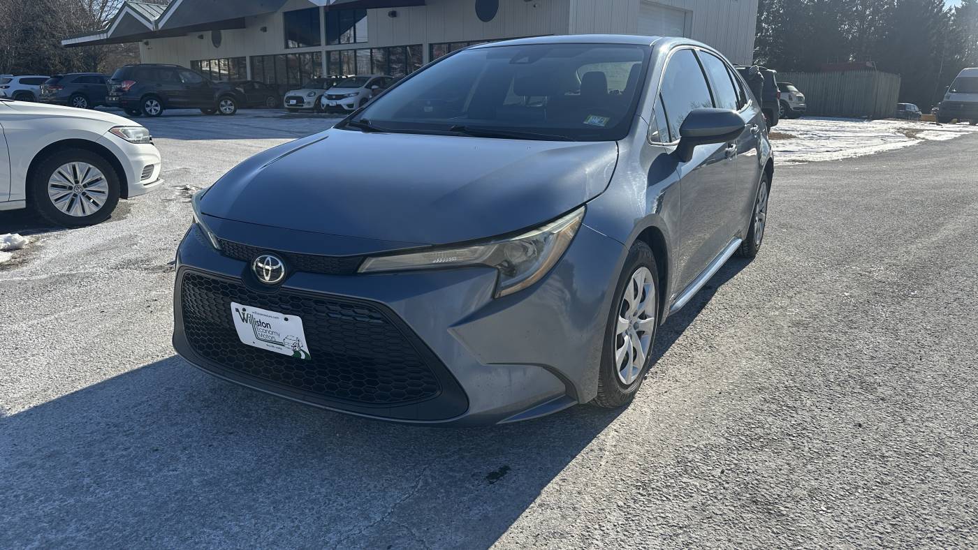 2021 Toyota Corolla LE — Sedan — 43,744 mi — South Burlington, VT