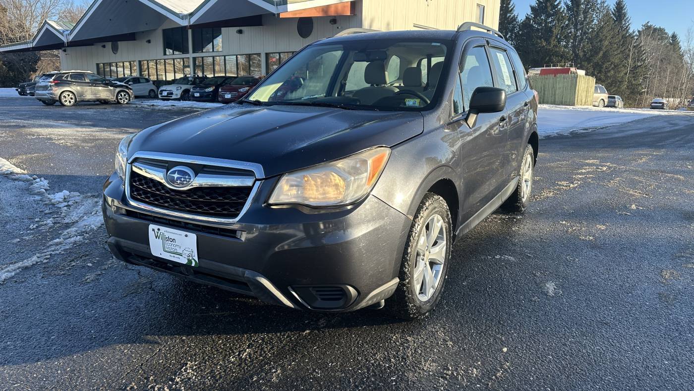 2015 Subaru Forester 2.5i — SUV — 77,995 mi — South Burlington, VT