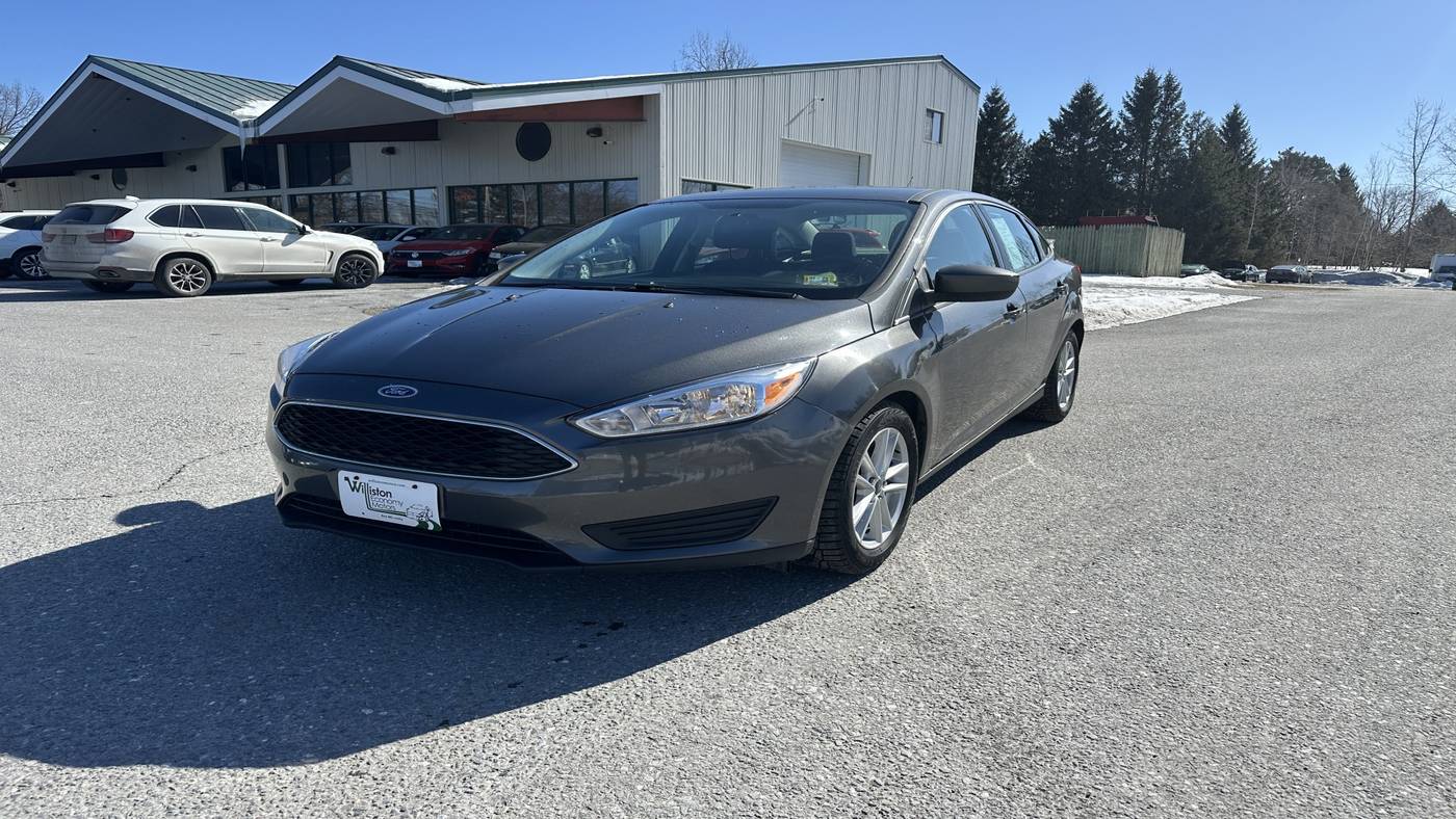 2018 Ford Focus SE — Sedan — 52,272 mi — South Burlington, VT