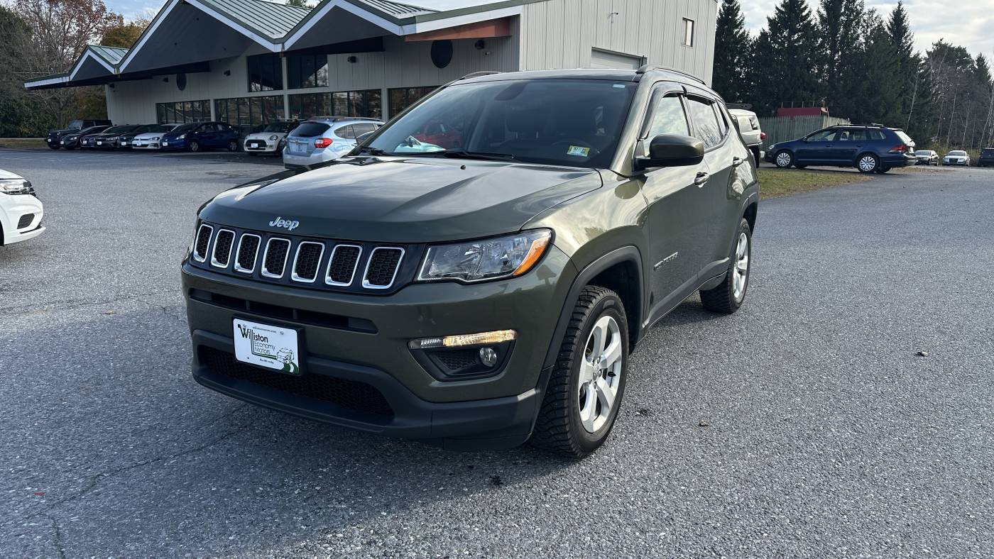 2019 Jeep Compass Latitude — SUV — 52,988 mi — South Burlington, VT
