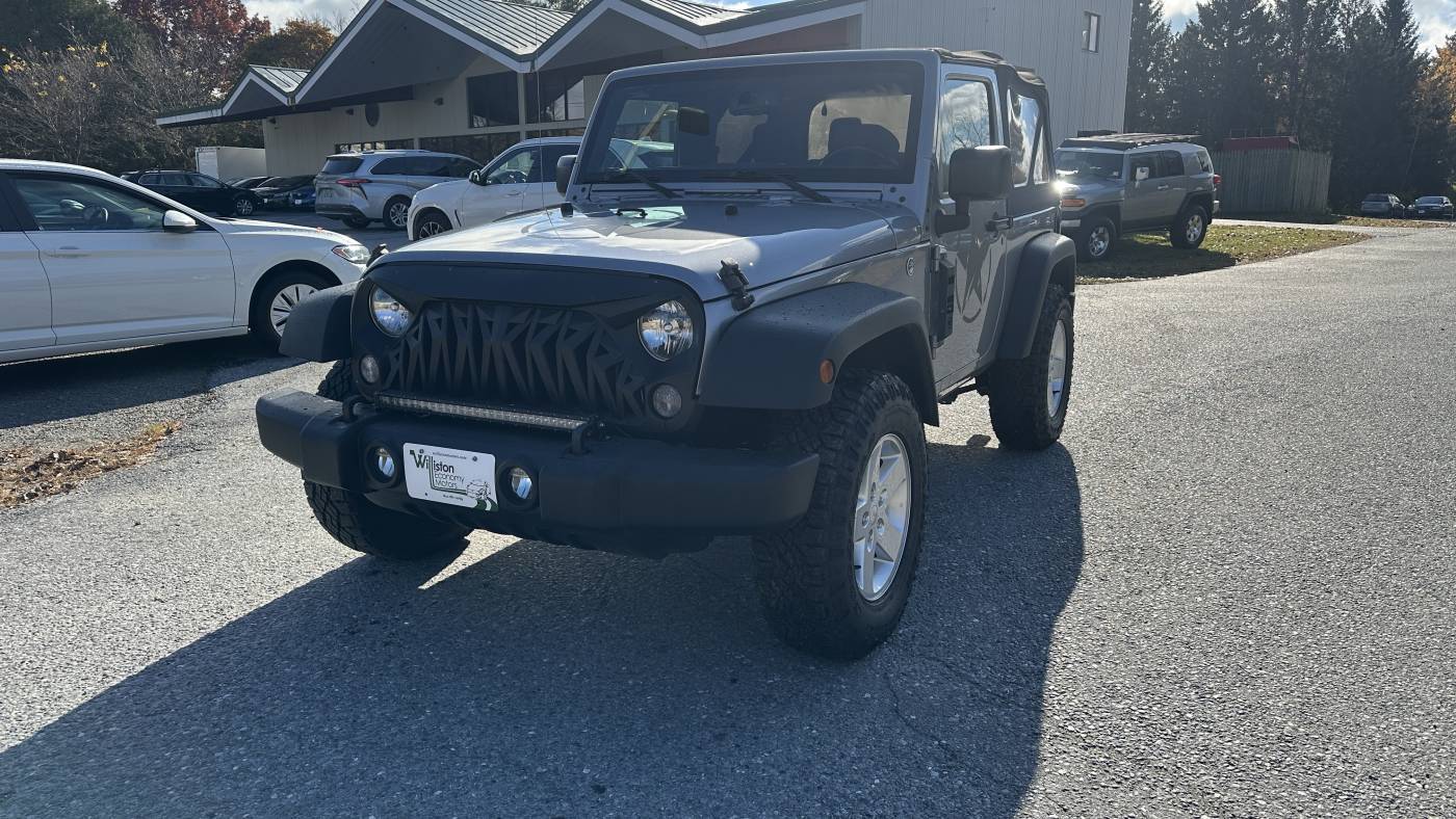 2016 Jeep Wrangler Sport — SUV — 61,838 mi — South Burlington, VT