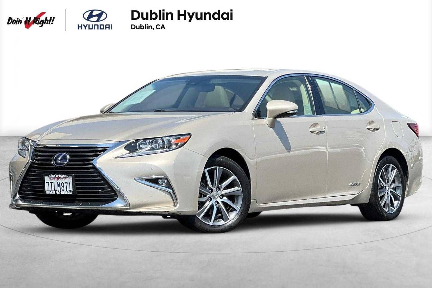 2016 Lexus ES ES 300h — Sedan — 73,863 mi — Dublin, CA
