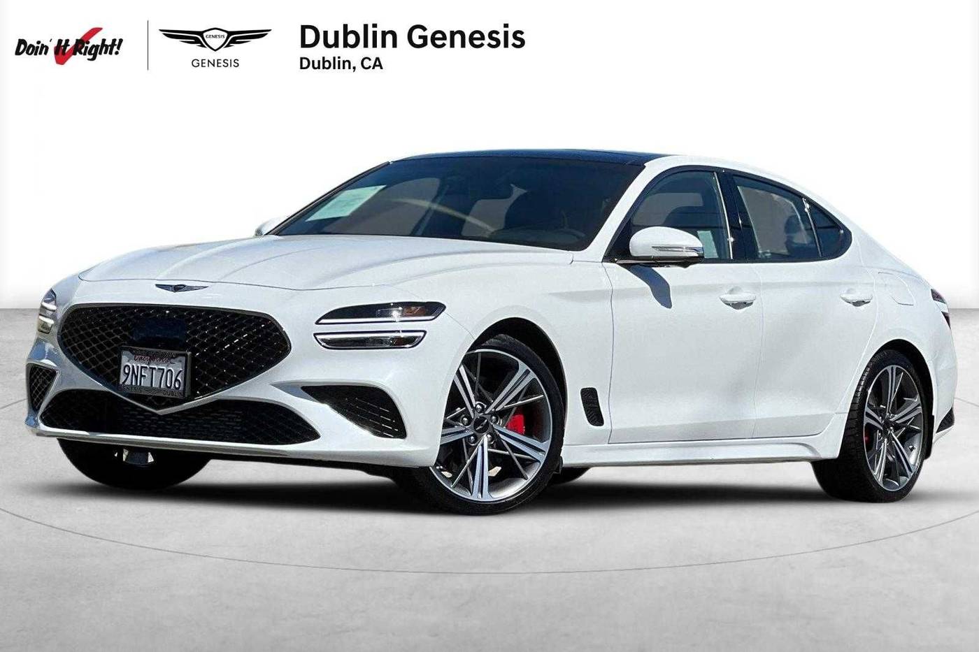 2025 Genesis G70 3.3T Sport Advanced — Sedan — 6,786 mi — Dublin, CA