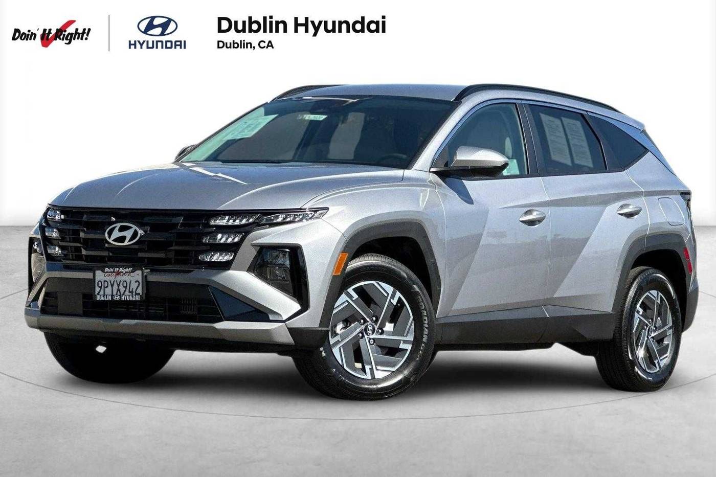 2025 Hyundai Tucson Hybrid Blue — SUV — 8,245 mi — Dublin, CA