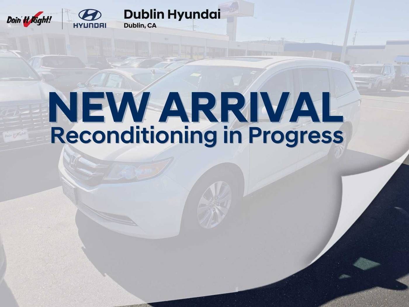 2015 Honda Odyssey EX-L — Minivan — 78,257 mi — Dublin, CA