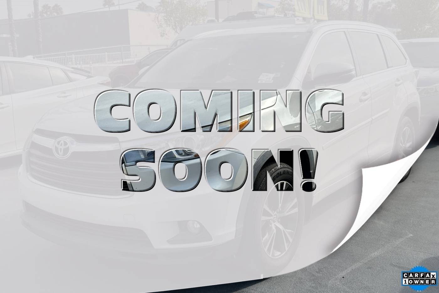 2016 Toyota Highlander XLE — SUV — 62,300 mi — San Diego, CA
