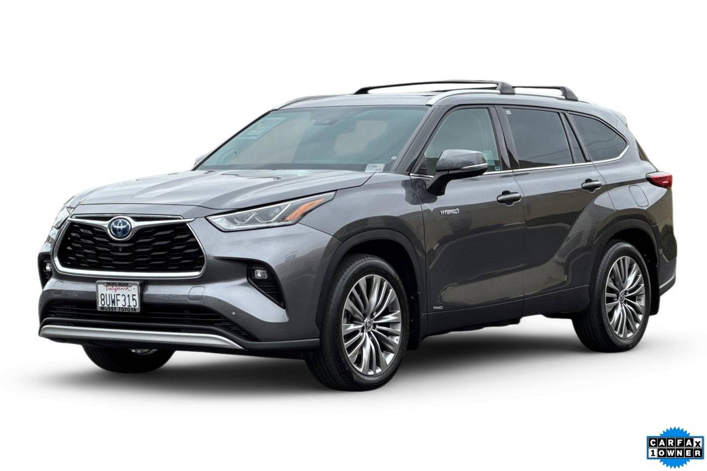 2021 Toyota Highlander Hybrid Platinum — SUV — 74,538 mi — San Diego, CA