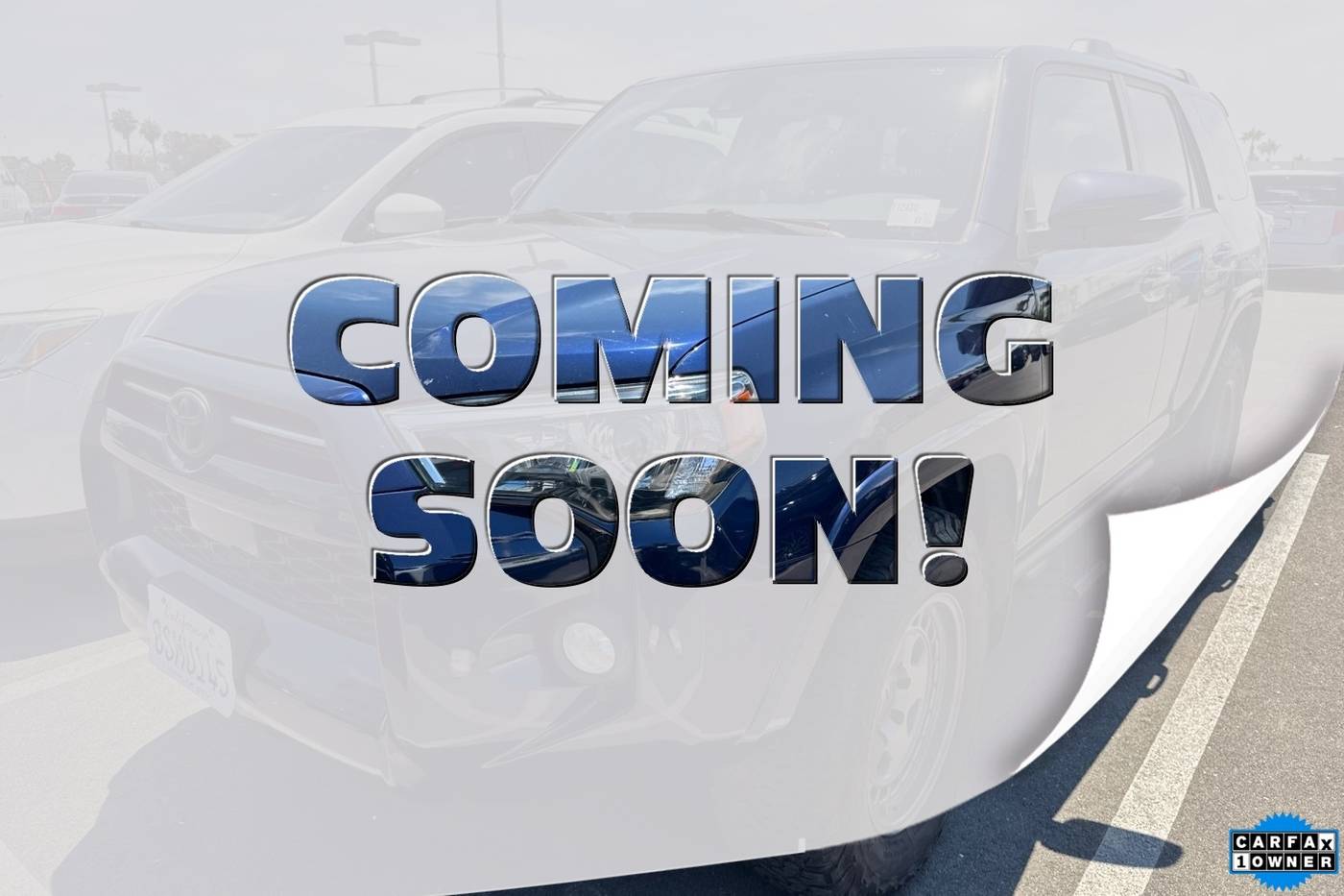 2020 Toyota 4Runner SR5 Premium — SUV — 60,609 mi — San Diego, CA