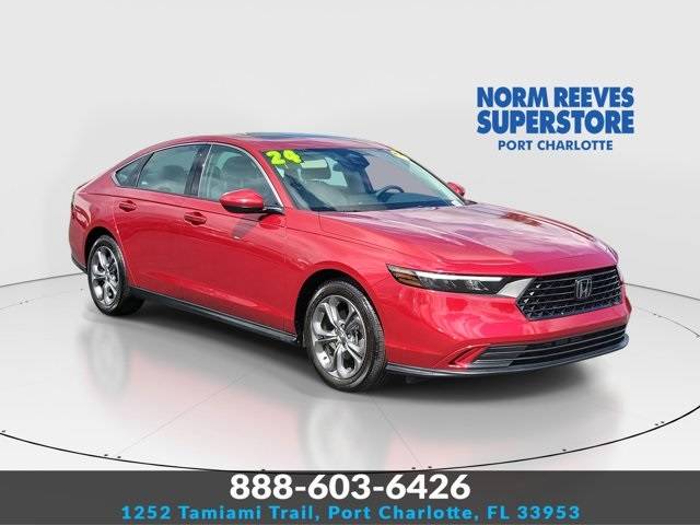 2024 Honda Accord EX — Sedan — 6,529 mi — Port Charlotte, FL