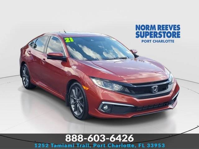 2021 Honda Civic EX — Sedan — 50,599 mi — Port Charlotte, FL