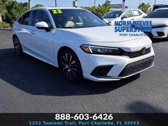 2022 Honda Civic EX — Sedan — 26,879 mi — Port Charlotte, FL