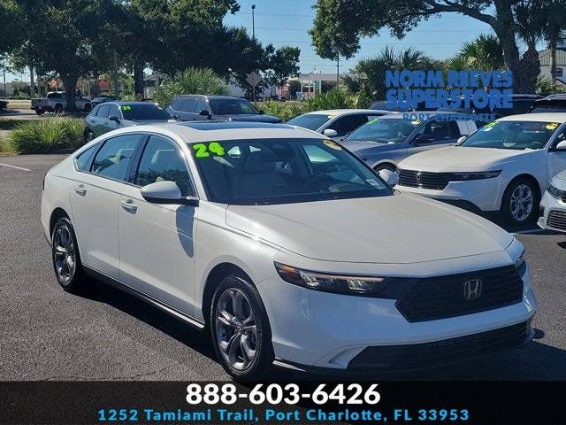 2024 Honda Accord EX — Sedan — 14,958 mi — Port Charlotte, FL