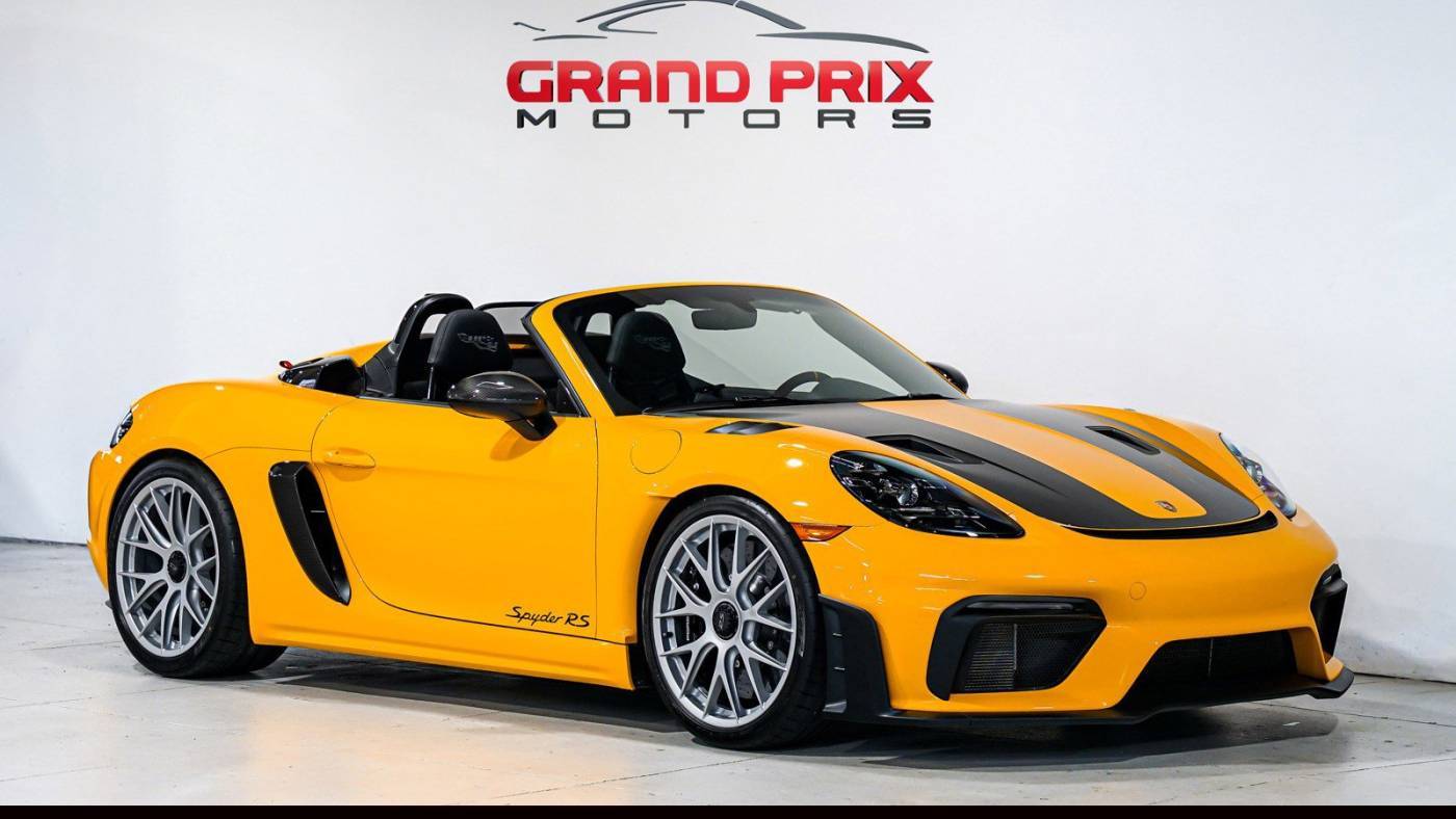 2024 Porsche 718 Boxster RS Spyder — Convertible — 863 mi — Portland, OR